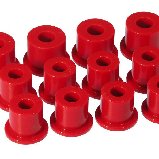Prothane 14-1001 - PRO14-1001 - Prothane 80-86 Nissan 720 2/4wd Spring & Shackle Bushings - Red - Shipped in Europe - Tuningsupply.com