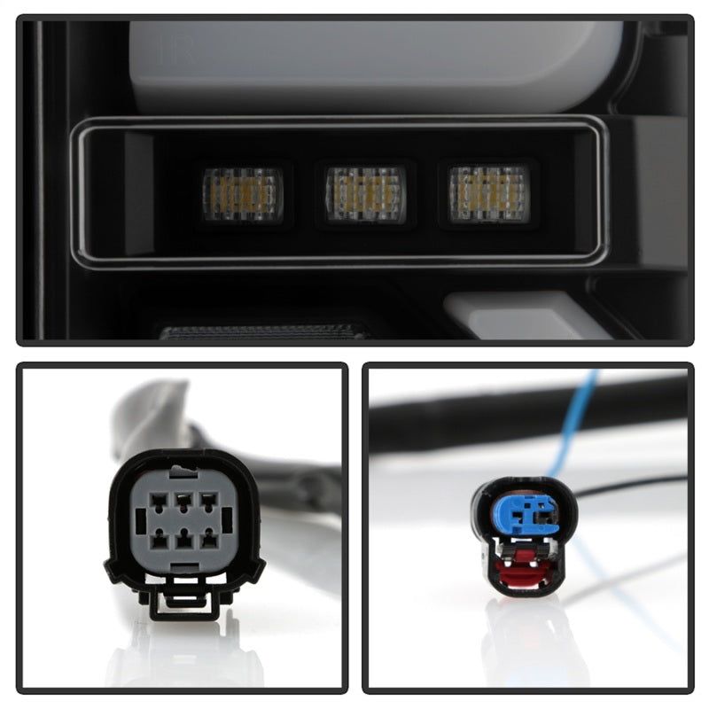 SPYDER 5000293 - SPY5000293 - Spyder GMC Sierra 19-20 Incandescent Bulb Model Only LED Tail Lights-Black Smoke ALT-YD-GS19-LED-BSM - Shipped in Europe - Tuningsupply.com