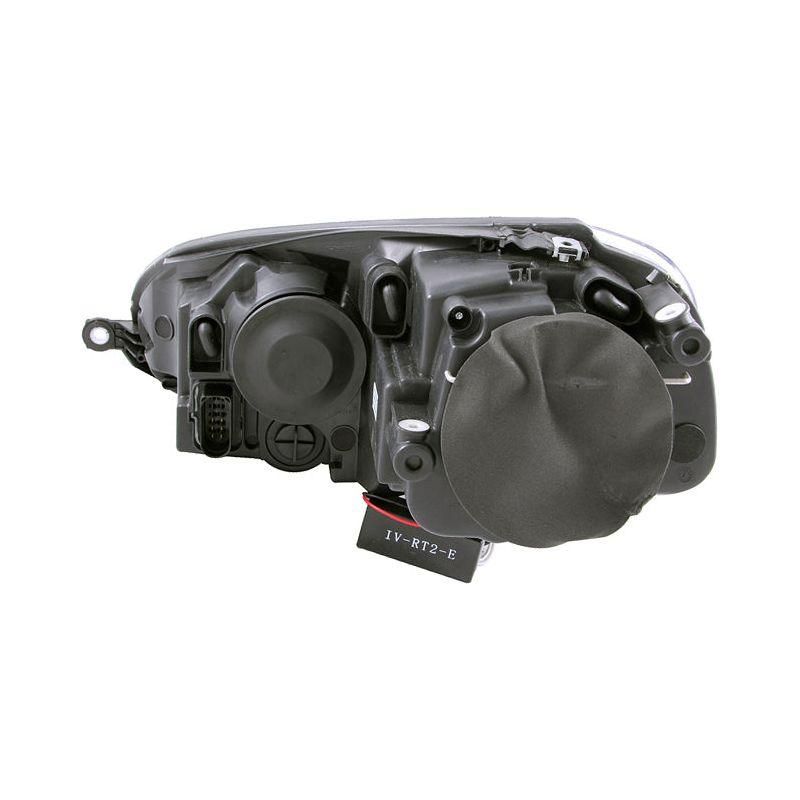 ANZO 121345 - ANZ121345 - ANZO 2006-2009 Volkswagen Rabbit Projector Headlights w/ Halo Black (CCFL) - Shipped in Europe - Tuningsupply.com