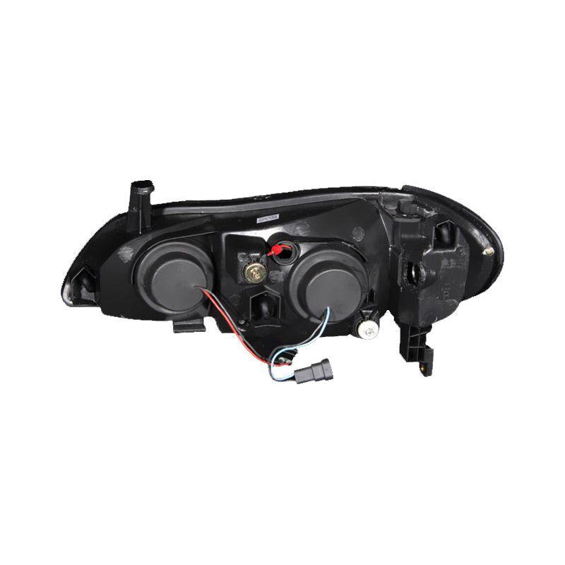 ANZO 121078 - ANZ121078 - ANZO 2000-2004 Infiniti I30 Projector Headlights w/ Halo Chrome - Shipped in Europe - Tuningsupply.com