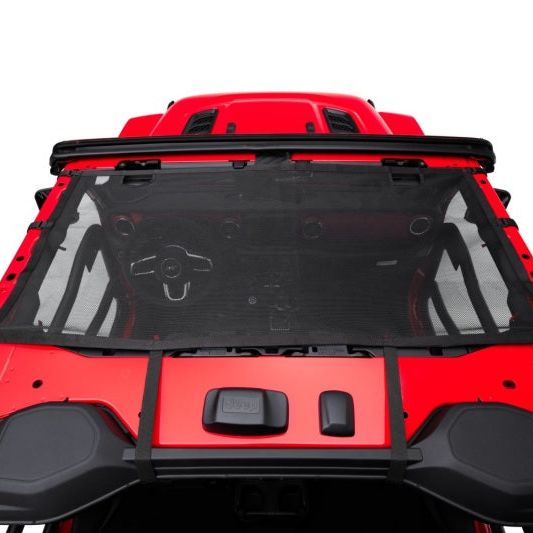 Rugged Ridge 13579.72 - RUG13579.72 - Rugged Ridge Eclipse Sun Shade Black Front 18-20 Jeep Wrangler JLU/JT - Shipped in Europe - Tuningsupply.com