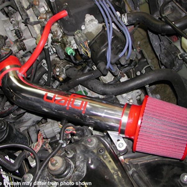 Injen IS1520P - INJIS1520P - Injen 92-95 Civic Dx Lx Ex Si Polished Short Ram Intake - Shipped in Europe - Tuningsupply.com