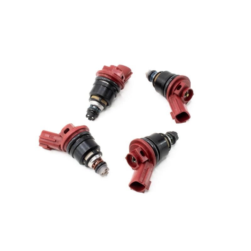 DeatschWerks 01J-00-0270-4 - DWK01J-00-0270-4 - DeatschWerks Nissan G20 / SR20 / 240sx SR/KA 270cc Side Feed Injectors - Shipped in Europe - Tuningsupply.com
