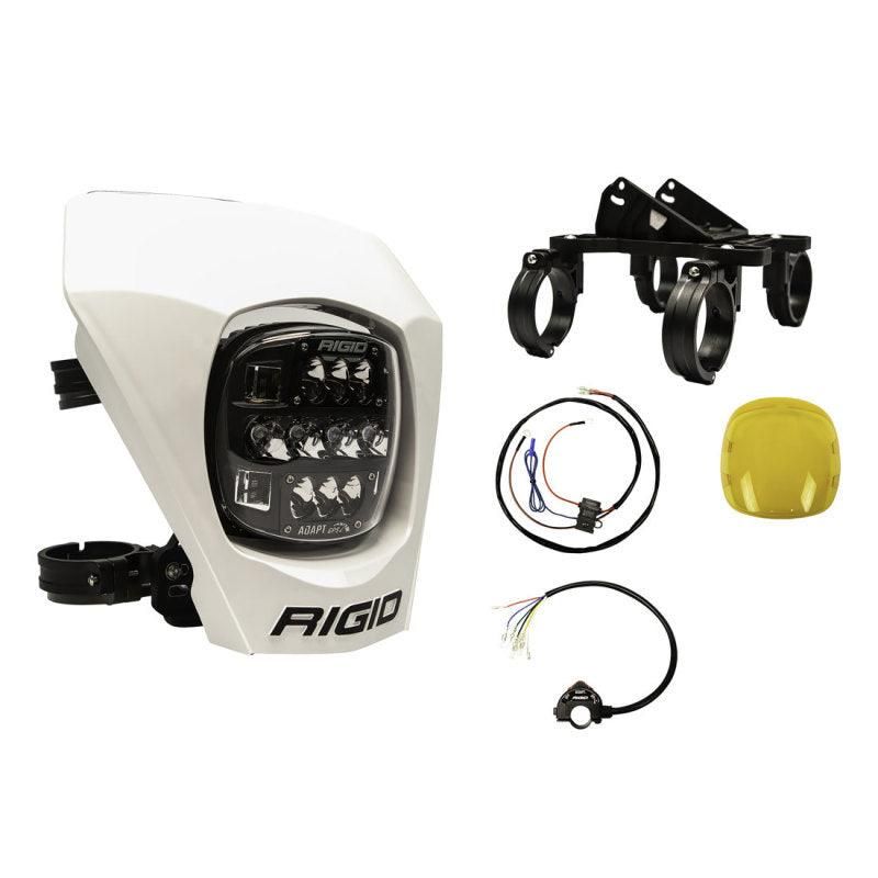 Rigid Industries 300416 - RIG300416 - Rigid Industries Adapt XE LED Moto Kit - Black - Shipped in Europe - Tuningsupply.com