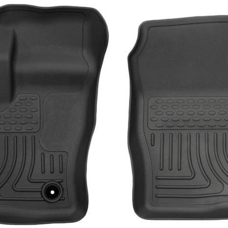 Husky Liners 18321 - HSL18321 - Husky Liners 2014-2015 Ford Transit Connect WeatherBeater Front Black Floor Liners - Shipped in Europe - Tuningsupply.com