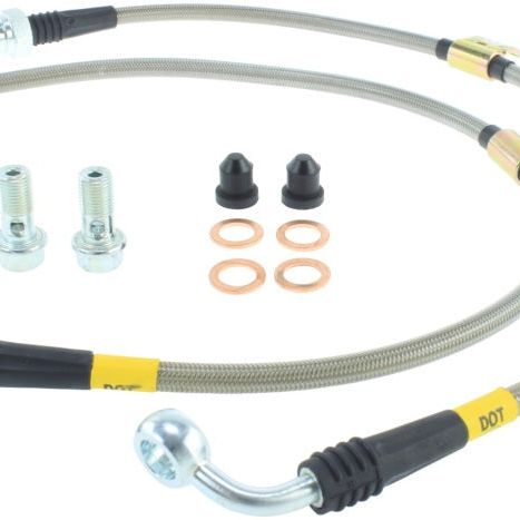 Stoptech 950.45005 - STO950.45005 - StopTech Stainless Steel Front Brake lines for Mazda RX8 - Shipped in Europe - Tuningsupply.com
