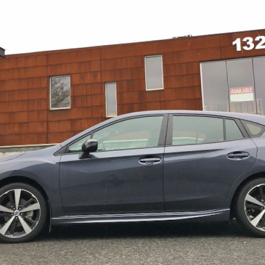 Rally Armor MF45-UR-BLK/BL - RALMF45-UR-BLK/BL - Rally Armor 17-23 Subaru Impreza 4D/5D Black UR Mud Flap w/Blue Logo - Shipped in Europe - Tuningsupply.com