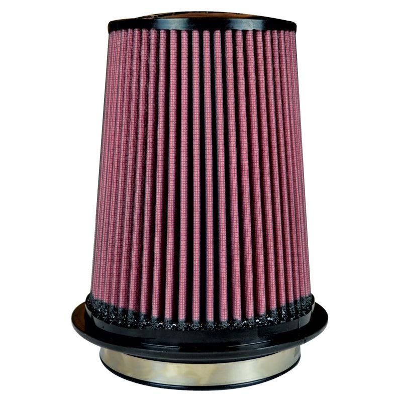 Injen X-1107-BR - INJX-1107-BR - Injen Oiled Air Filter 5.0in Flange ID / 7.0in Twist Lock Base / 7.9in Media Height / 5.0in Top - Shipped in Europe - Tuningsupply.com