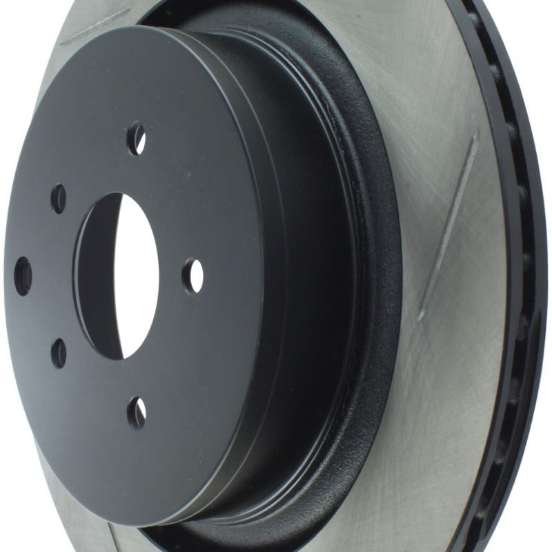 Stoptech 126.42105SL - STO126.42105SL - StopTech Power Slot 09 Infiniti FX50 5.0L-V8 Slotted Rear Left Rotor - Shipped in Europe - Tuningsupply.com