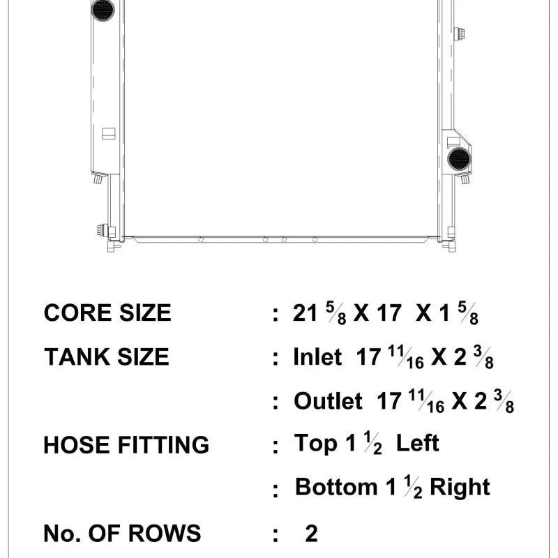 CSF 3054 - CSF3054 - CSF 93-99 BMW M3 (E36) / 92-95 BMW 320i / 92-98 BMW 323 / 92-98 BMW 325 / 94-98 BMW 328 Radiator - Shipped in Europe - Tuningsupply.com