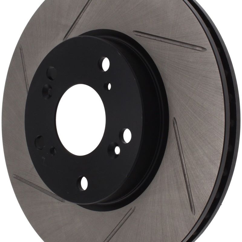 Stoptech 126.40036SR - STO126.40036SR - StopTech Power Slot 06-08 Civic GX / 02-04 CR-V / 98-02 Honda Accord V6 / 03-07 Accord 4 cyl/V6 MT - Shipped in Europe - Tuningsupply.com