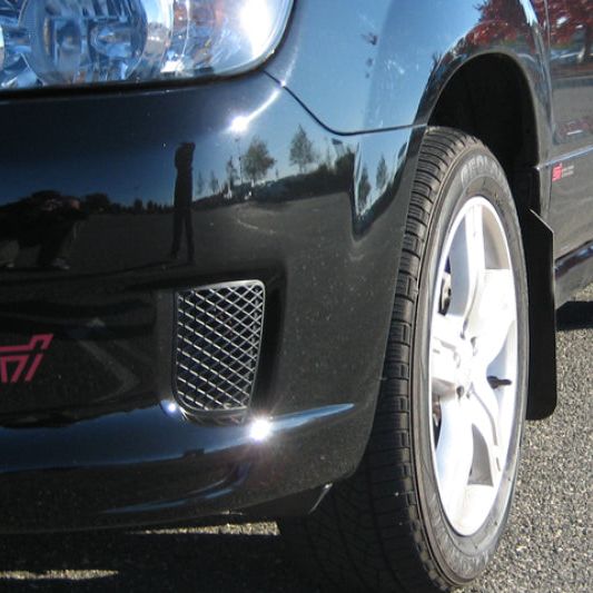 Rally Armor MF5-BAS-BLK - RALMF5-BAS-BLK - Rally Armor 03-08 Subaru Forester Basic Black Mud Flap w/ Black Logo - Shipped in Europe - Tuningsupply.com