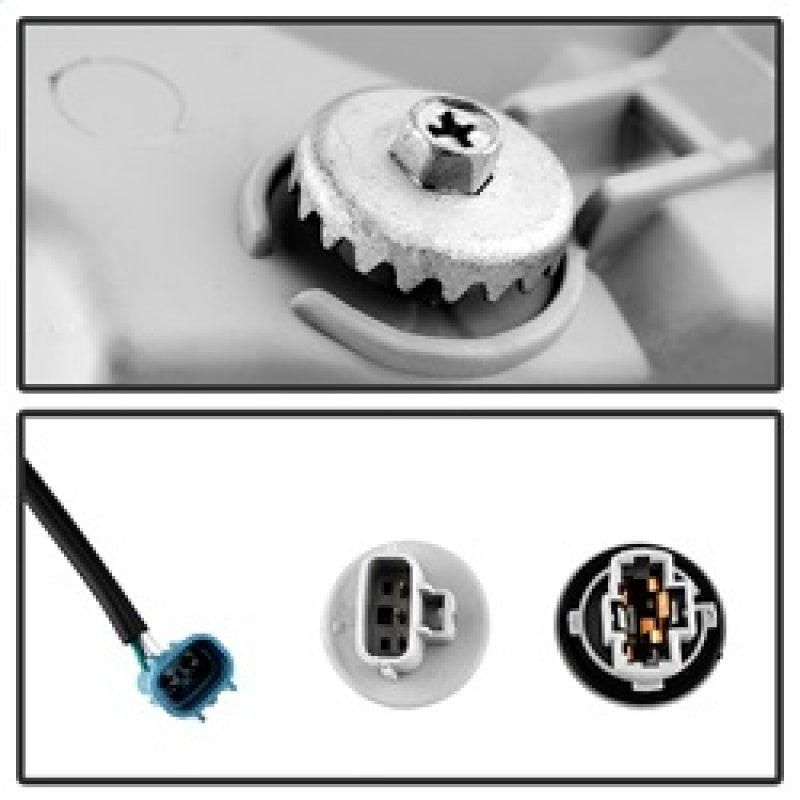 SPYDER 9034336 - SPY9034336 - xTune Toyota Tundra Double Cab 05-06 OEM Style Headlights & Corner Lights Black HD-JH-TTUN05-AM-BK - Shipped in Europe - Tuningsupply.com