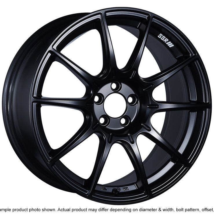 SSR XA18950+4005GMB - SSRXA18950+4005GMB - SSR GTX01 18x9.5 5x114.3 40mm Offset Flat Black Wheel - Shipped in Europe - Tuningsupply.com