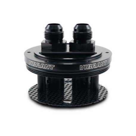Vibrant 12786 - VIB12786 - Vibrant 2-Port Catch Can Lid Assembly - Shipped in Europe - Tuningsupply.com