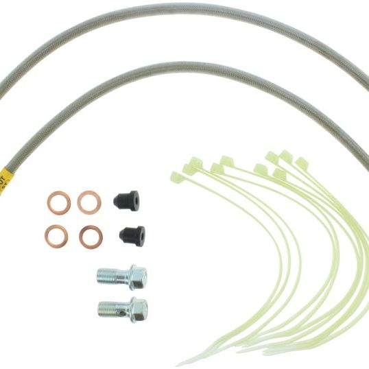 Stoptech 950.33006 - STO950.33006 - StopTech VW/Audi Front Stainless Steel Brake Line Kit - Shipped in Europe - Tuningsupply.com