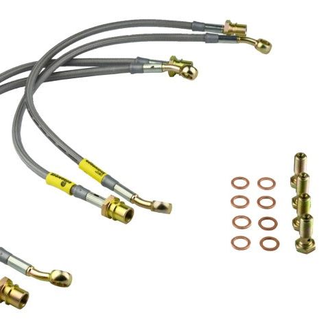 Goodridge 12206 - GRI12206 - Goodridge 97-04 Chevrolet Corvette Z06 Brake Line Kit - Shipped in Europe - Tuningsupply.com