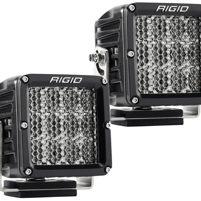 Rigid Industries 322713 - RIG322713 - Rigid Industries D2 XL Specter Diffused - (Set of 2) - Shipped in Europe - Tuningsupply.com
