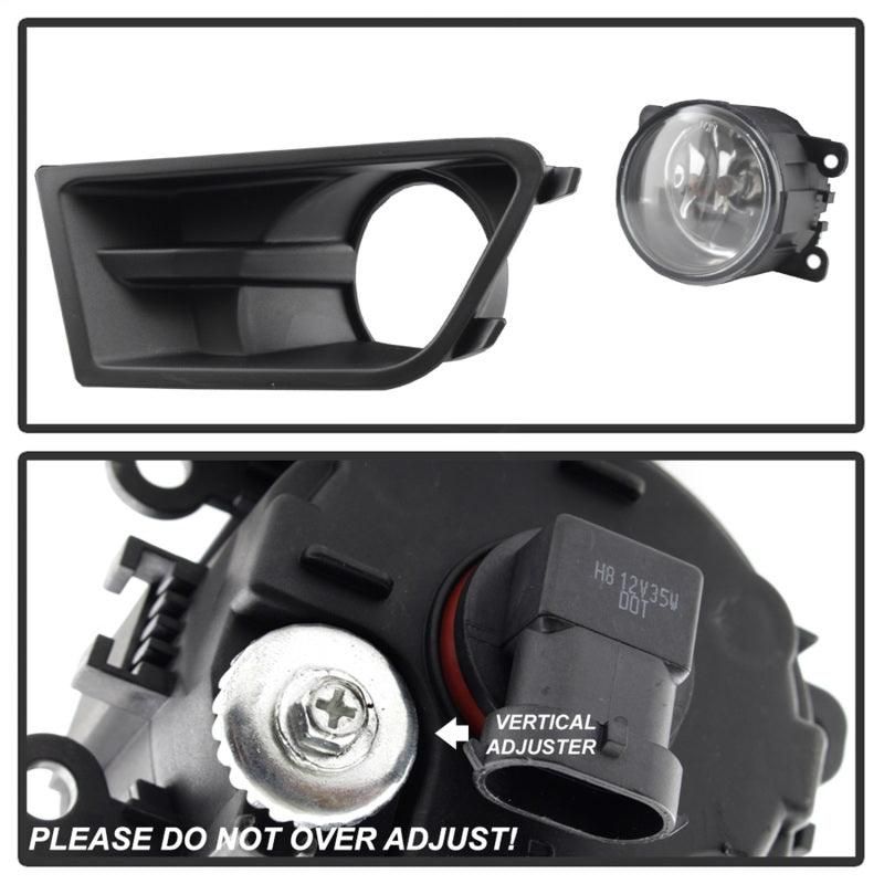 SPYDER 5083029 - SPY5083029 - Spyder Ford Mustang 10-12 OEM Fog Light W/Universal Switch- Clear FL-FM2015-C - Shipped in Europe - Tuningsupply.com