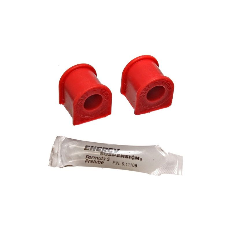 Energy Suspension 16.5116R - ENG16.5116R - Energy Suspension 94-01 Acura Integra / 90-97 Honda Accord/Odyssey Red 14mm Rear Sway Bar Bushings - Shipped in Europe - Tuningsupply.com