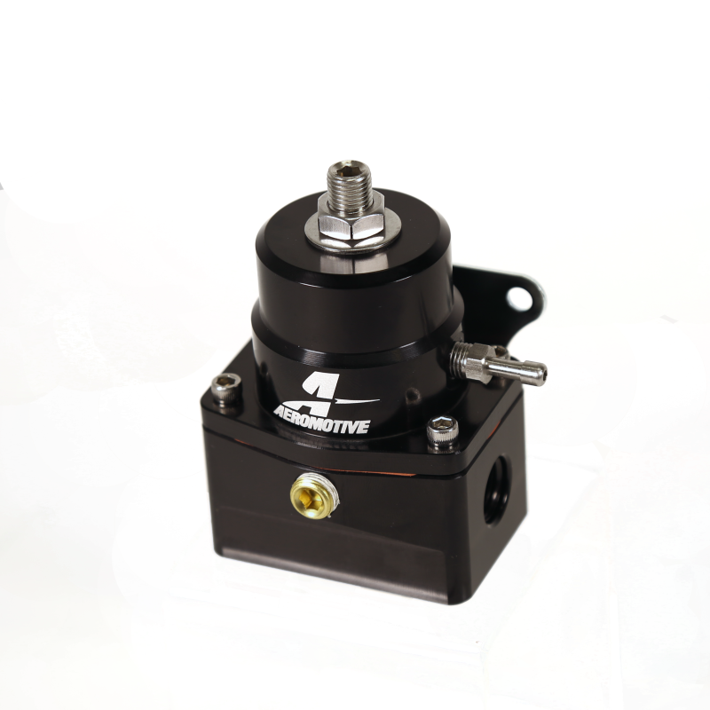 Aeromotive 13131 - AER13131 - Aeromotive A1000-6 Injected Bypass Adjustable EFI Regulator (2) -6 Inlet/(1) -6 Return - Black - Shipped in Europe - Tuningsupply.com