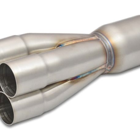 Vibrant 10302 - VIB10302 - Vibrant 4-1 SS Merge Collectors (1-3/4in Inlet Slipover ID 2-1/2in Merge Outlet OD) Single Unit - Shipped in Europe - Tuningsupply.com