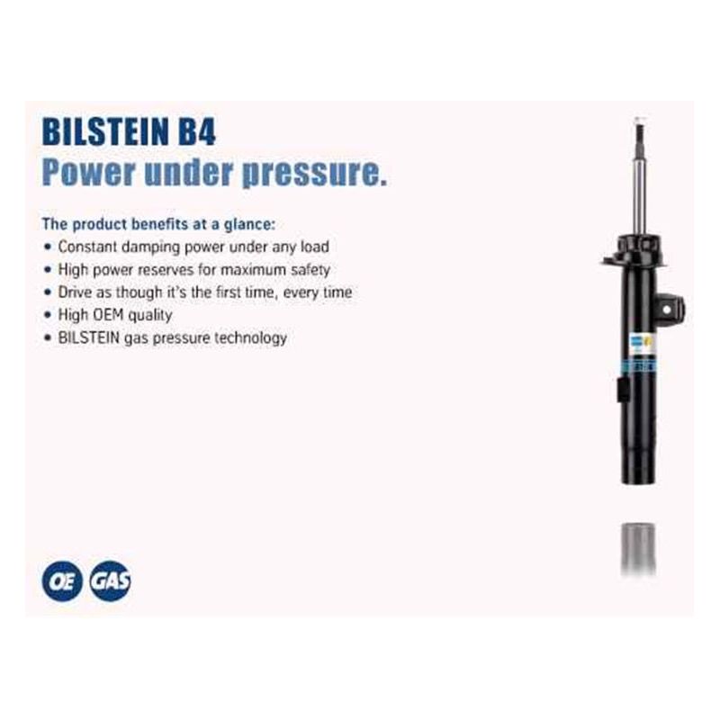 Bilstein 22-278586 - BIL22-278586 - Bilstein B4 OE Replacement 15-18 Subaru Outback Front Left Suspension Strut Assembly - Shipped in Europe - Tuningsupply.com