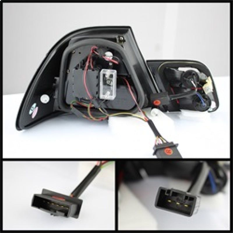SPYDER 5073815 - SPY5073815 - Spyder BMW E46 00-03 2Dr Coupe Light Bar LED Tail Lights Blk ALT-YD-BE4600-LBLED-BK - Shipped in Europe - Tuningsupply.com