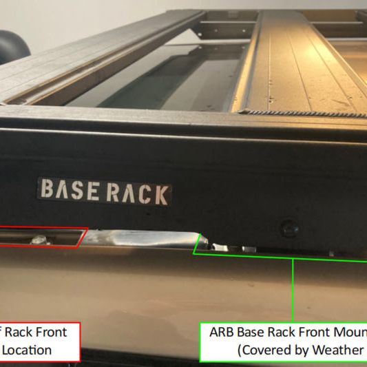 ARB 17913010 - ARB17913010 - ARB Base Rack Mount Kit - Use w/ BASE Rack 1770030 - Shipped in Europe - Tuningsupply.com