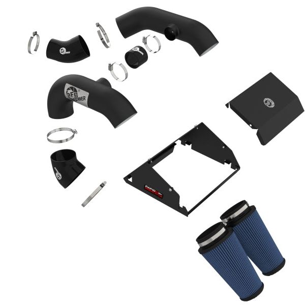 aFe 52-10015R - AFE52-10015R - aFe Rapid Induction Pro 5R Cold Air Intake System 21-22 Ford F-150 Raptor V6-3.5L (tt) - Shipped in Europe - Tuningsupply.com