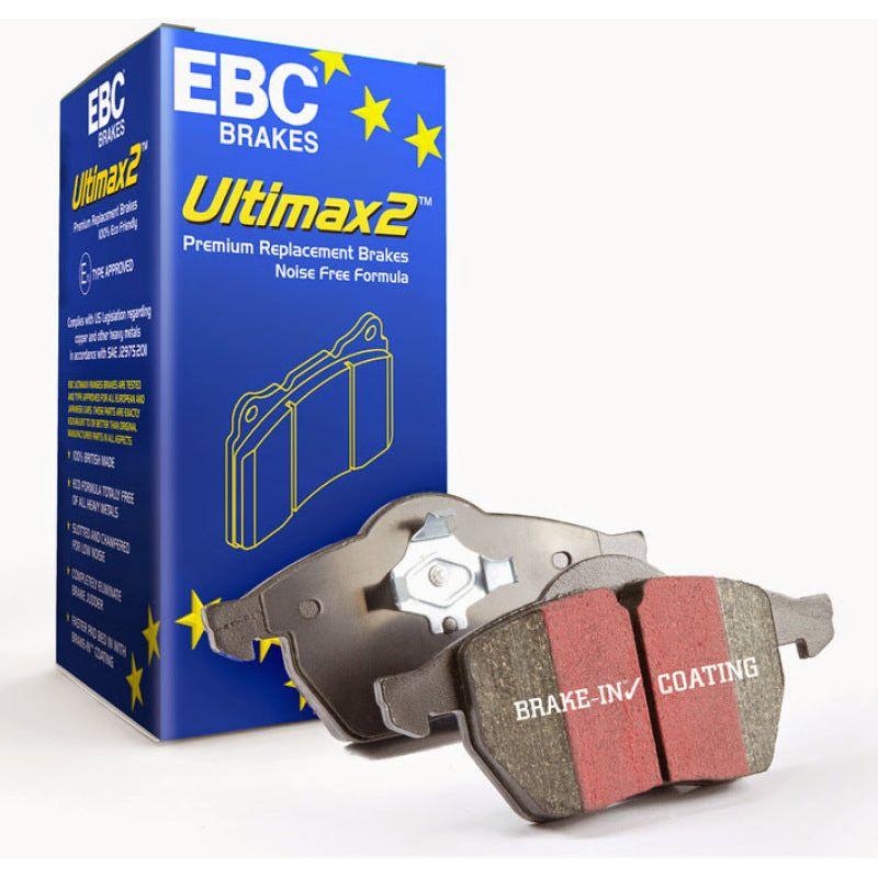EBC UD1561 - EBCUD1561 - EBC 11+ BMW X3 2.0 Turbo (F25) Ultimax2 Front Brake Pads - Shipped in Europe - Tuningsupply.com