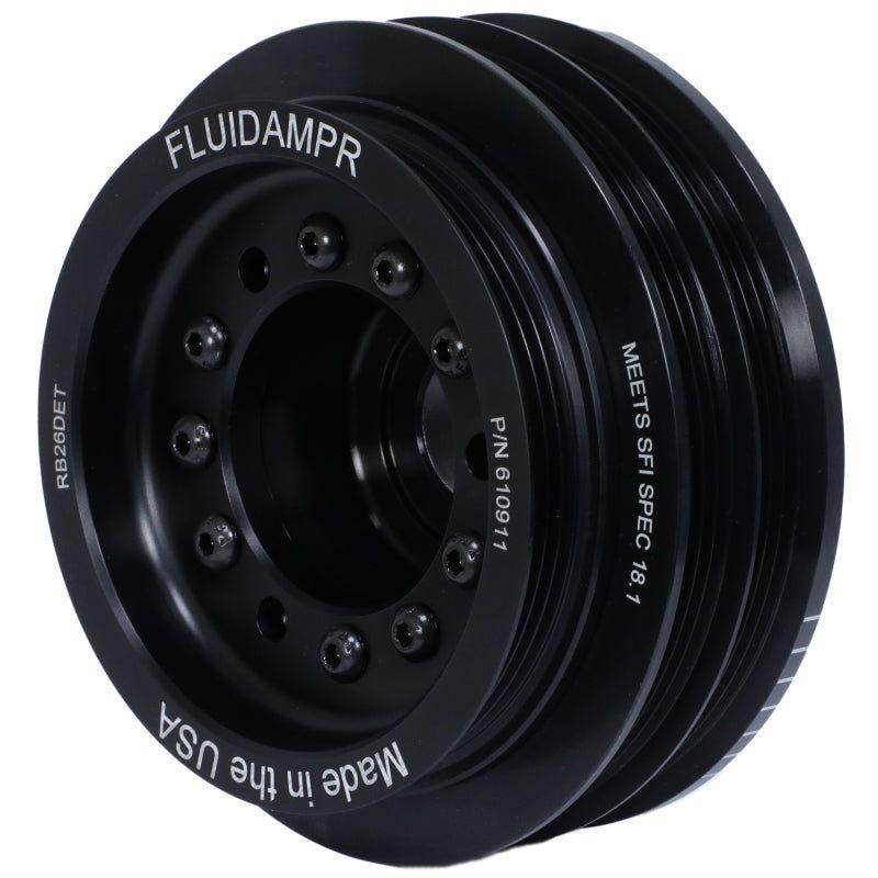 Fluidampr 610911 - FDR610911 - Fluidampr Nissan RB26DET Phase-2 BCNR33 GT-R / BNR-34 GT-R Steel Internally Balanced Damper - Shipped in Europe - Tuningsupply.com