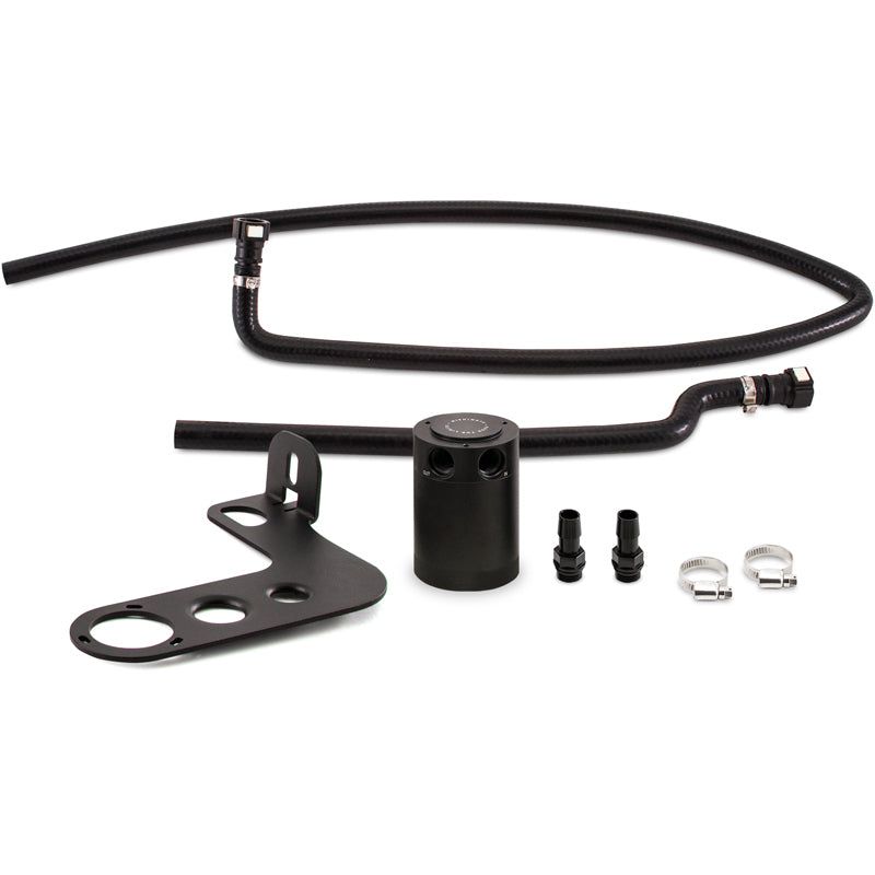 Mishimoto MMBCC-CSS-10APBE - MISMMBCC-CSS-10APBE - Mishimoto 10-15 Chevrolet Camaro SS (Automatic) Baffled Oil Catch Can Kit - Black - Shipped in Europe - Tuningsupply.com