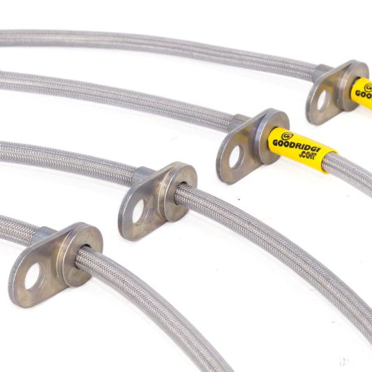Goodridge 24228 - GRI24228 - Goodridge 09-13 Subaru Forester (All Models) SS Brake Line Kit - Shipped in Europe - Tuningsupply.com