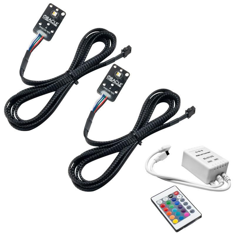 ORACLE Lighting 1400-504 - ORL1400-504 - Oracle 20-21 Toyota Supra GR RGB+A Headlight DRL Kit - ColorSHIFT w/ Simple Controller - Shipped in Europe - Tuningsupply.com