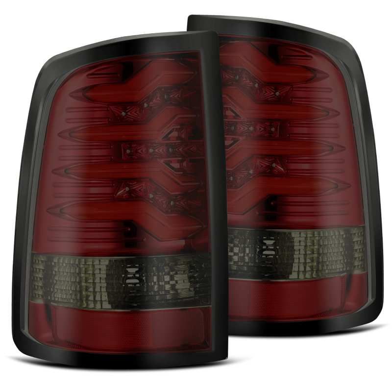AlphaRex 640020 - ARX640020 - AlphaRex 09-18 Dodge Ram 1500 PRO-Series LED Tail Lights Red Smoke - Shipped in Europe - Tuningsupply.com