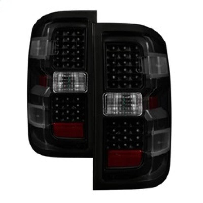 SPYDER 9036552 - SPY9036552 - xTune Chevy 1500 14-16 / Silverado 2500HD/3500HD LED Tail Lights - Black Smoked ALT-JH-CS14-LED-BSM - Shipped in Europe - Tuningsupply.com