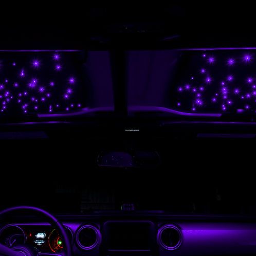 ORACLE Lighting 5872-333 - ORL5872-333 - Oracle StarLINER Fiber Optic Hardtop Headliner for Wrangler JL/Gladiator JT ColorSHIFT - Shipped in Europe - Tuningsupply.com