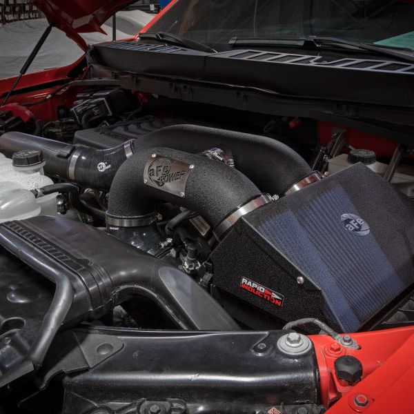 aFe 52-10015R - AFE52-10015R - aFe Rapid Induction Pro 5R Cold Air Intake System 21-22 Ford F-150 Raptor V6-3.5L (tt) - Shipped in Europe - Tuningsupply.com