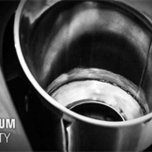 Magnaflow 35224 - MAG35224 - MagnaFlow Tip Stainless Double Wall Round Single Outlet Polished 4.5in DIA 2.5in Inlet 5.75in Length - Shipped in Europe - Tuningsupply.com