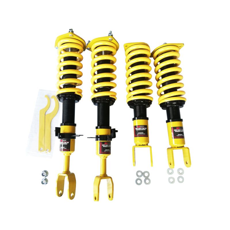 BLOX Racing BXSS-02705 - BLOBXSS-02705 - BLOX Racing 03-08 Nissan G35/350Z - Non-Adjustable Damping Street Series II Coilovers - Shipped in Europe - Tuningsupply.com