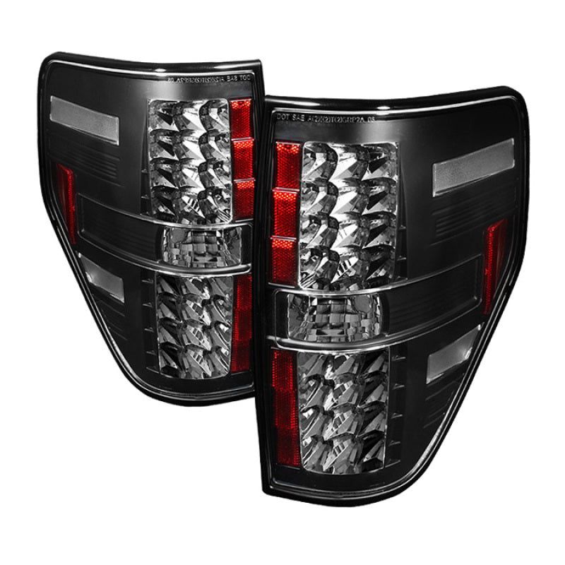 SPYDER 5008374 - SPY5008374 - Spyder Ford F150 09-14 LED Tail Lights Black ALT-YD-FF15009-LED-BK - Shipped in Europe - Tuningsupply.com
