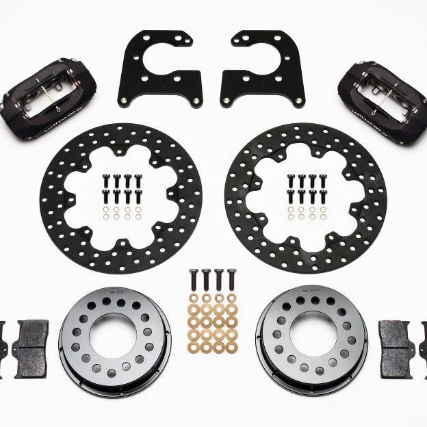 Wilwood 140-3623-BD - WIL140-3623-BD - Wilwood Forged Dynalite Rear Drag Kit Drilled Rotor Big Ford 2.50in Offset - Shipped in Europe - Tuningsupply.com