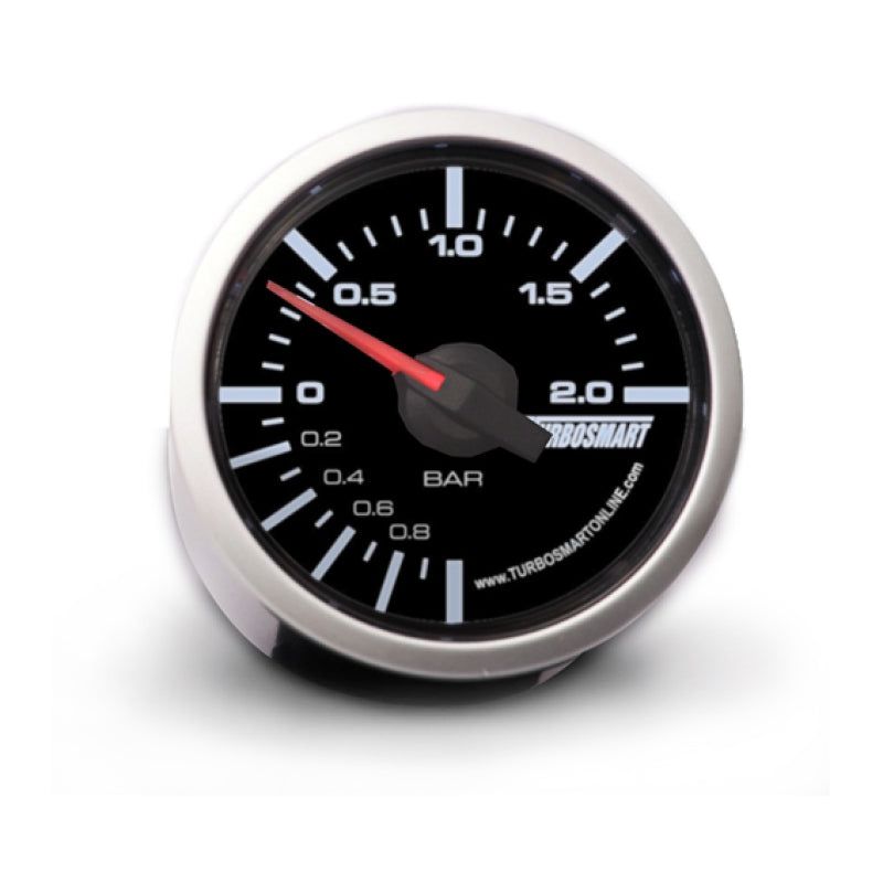 Turbosmart TS-0101-2025 - TURTS-0101-2025 - Turbosmart 0-2 Bar 52mm Boost Gauge - Shipped in Europe - Tuningsupply.com