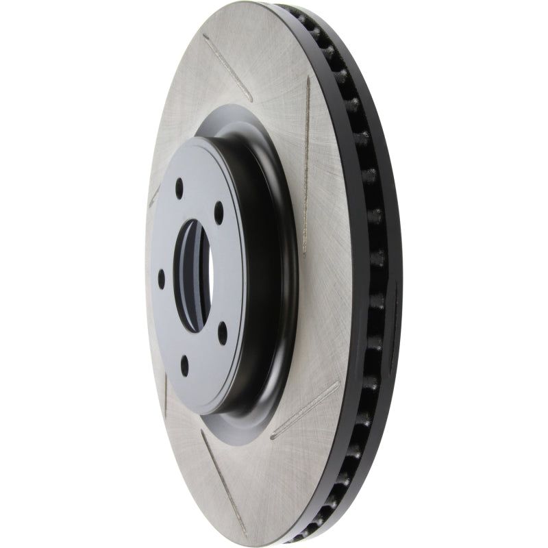Stoptech 126.42120SL - STO126.42120SL - StopTech 13-15 Nissan Pathfinder Slotted Front Left Rotor - Shipped in Europe - Tuningsupply.com