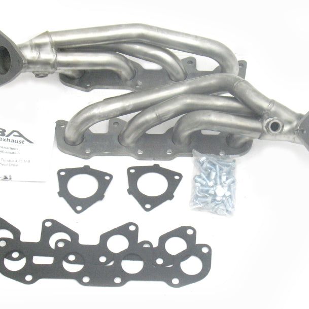 JBA 2010S - JBA2010S - JBA 00-04 Toyota 4.7L V8 1-1/2in Primary Raw 409SS Cat4Ward Header - Shipped in Europe - Tuningsupply.com