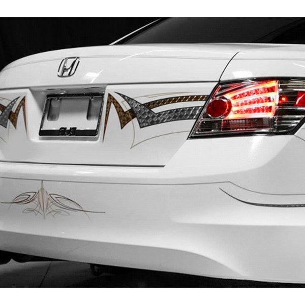 SPYDER 5032621 - SPY5032621 - Spyder Honda Accord 08-12 4DR LED Tail Lights Black ALT-YD-HA08-4D-LED-BK - Shipped in Europe - Tuningsupply.com