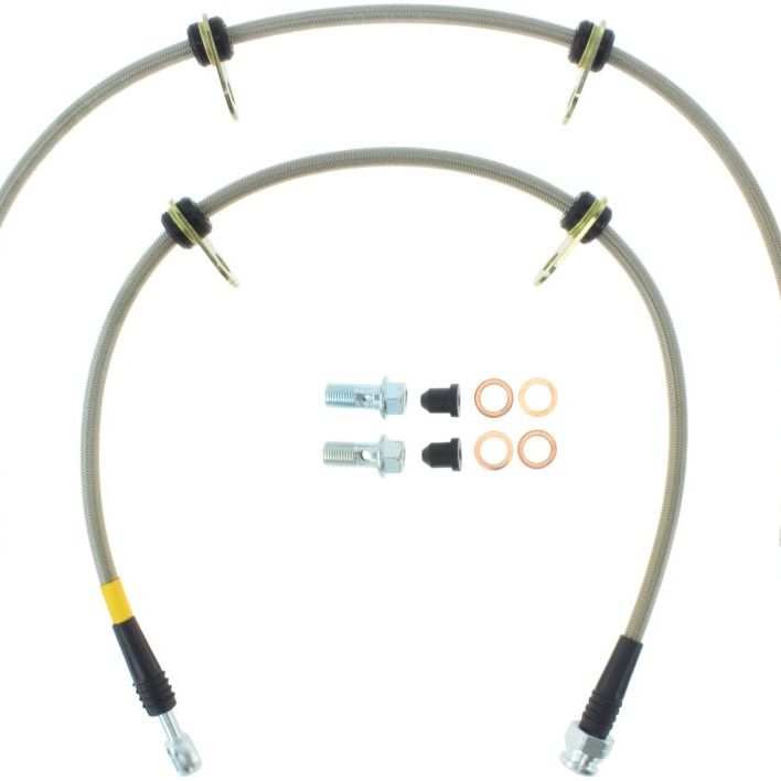 Stoptech 950.40001 - STO950.40001 - StopTech 91-05 Acura NSX Front SS Brake Lines - Shipped in Europe - Tuningsupply.com