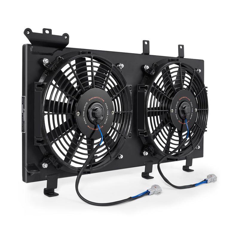 Mishimoto MMFS-WRX-01PBK - MISMMFS-WRX-01PBK - Mishimoto 01-07 Subaru WRX/STI PNP Aluminum Fan Shroud Black - Shipped in Europe - Tuningsupply.com