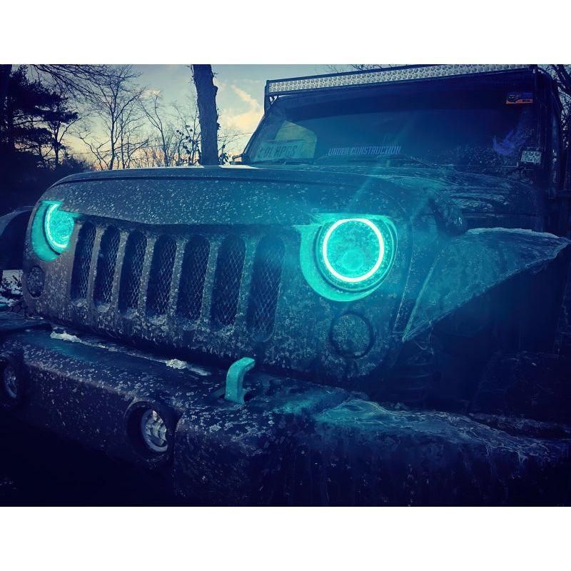 ORACLE Lighting 5769-332 - ORL5769-332 - Oracle 7in High Powered LED Headlights - Black Bezel - Dynamic - Dynamic - Shipped in Europe - Tuningsupply.com